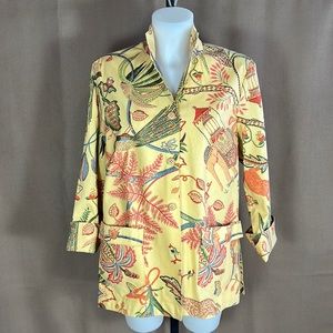 Custom tailored swing jacket